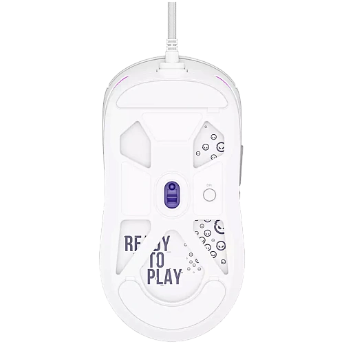 LORGAR MSA10, Ultralight Wired Gaming Mouse Advanced, white