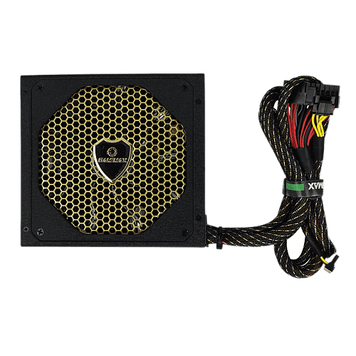 БП ATX 500W GameMax GM 500G, Gold, 24+4/24+8, 14cm,1x6p PCI-E2, 1x6+2p PCI-E