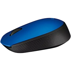 Мышь беспроводная Logitech M171 Blue (синяя, оптическая, 1000dpi, 2.4 GHz/USB-ресивер) (M/N: M-R0060 / C-U0010)