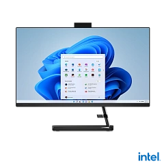 Моноблок Lenovo F0GJ00V4RK IdeaCentre AIO 3 27IAP7 27'' FHD (1920 x 1080) IPS/Intel Core i3-1215U 1,2GHz (6Cores)/8GB/512GB/Integrated/Wi-Fi 6/BT5.1/5MP Camera/USB mouse+keyboard/DOS/1Y/Black