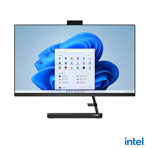 Моноблок Lenovo F0GJ00V4RK IdeaCentre AIO 3 27IAP7 27'' FHD (1920 x 1080) IPS/Intel Core i3-1215U 1,2GHz (6Cores)/8GB/512GB/Integrated/Wi-Fi 6/BT5.1/5MP Camera/USB mouse+keyboard/DOS/1Y/Black