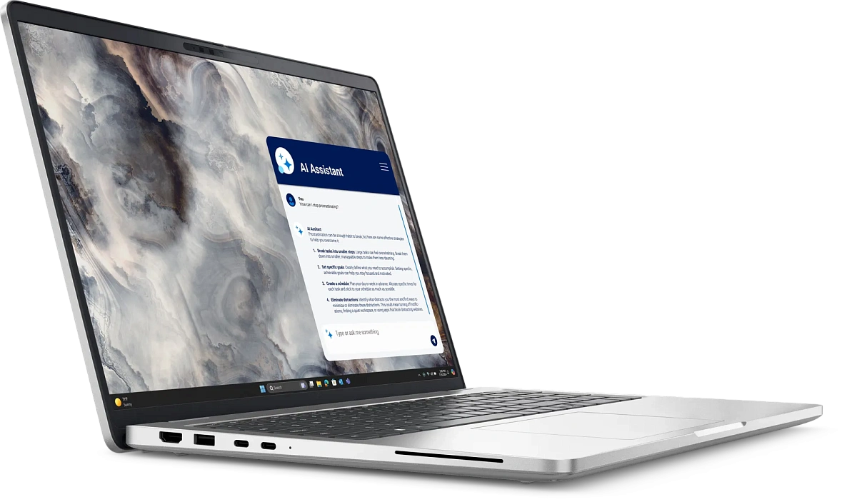 Ноутбук Dell Pro 16 Plus PB16250, Core Ultra 7 268V/16"FHD+/32GB/512GB/Arc Graphics 140V/LAN/W11Pro