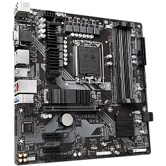 GIGABYTE Mainboard Desktop B760M DS3H DDR4 (LGA1700, 4x DDR4, 1xD-Sub, 1xHDMI, 2xDP, 2.5GLAN, 1x PCI Express x16 4.0, 2x PCI Express x1 3.0, 2xM.2, 4xSATA3, 1x USB Type-C, 5x USB 3.2 Gen1, 6x USB 2.0/1.1) mATX