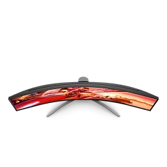 Монитор 49" AOC AGON AG493UCX, Black-Gray, VA, 512x1440@120Hz, 550кд/м2, 3000:1, 1ms, 2xHDMI, 2xDP