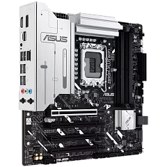 ASUS Main Board Desktop LGA1851 Intel Z890 Chipset 4 x DIMM slots, max. 256GB, DDR5 1 x DisplayPort 1 x HDMI 1 x Wi-Fi module 3 x M.2 slots 6 x SATA mATX Form Factor