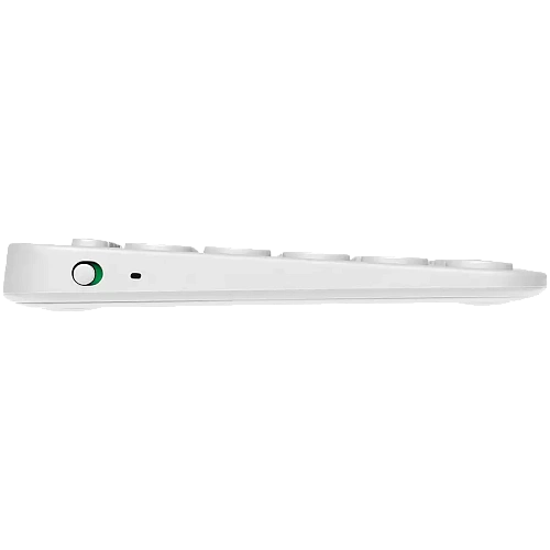 Клавиатура беспроводная Logitech K380 (OFFWHITE, Multi-Device, Bluetooth Classic (3.0), 2 батарейки типа ААА) (M/N: Y-R0056)
