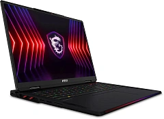 Ноутбук MSI Raider A18 HX A9WJG-244XKZ, Ryzen 9 9955HX3D/18"UHD+/64GB/1TB/GF RTX5090 24GB/LAN/DOS
