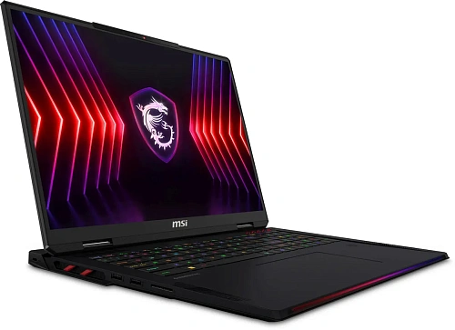 Ноутбук MSI Raider A18 HX A9WJG-244XKZ, Ryzen 9 9955HX3D/18"UHD+/64GB/1TB/GF RTX5090 24GB/LAN/DOS
