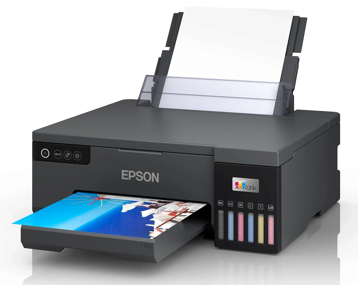 Принтер Epson EcoTank L8050, A4, 5760x1440dpi, 22 ppm, USB, tray 100 page, Wi-Fi