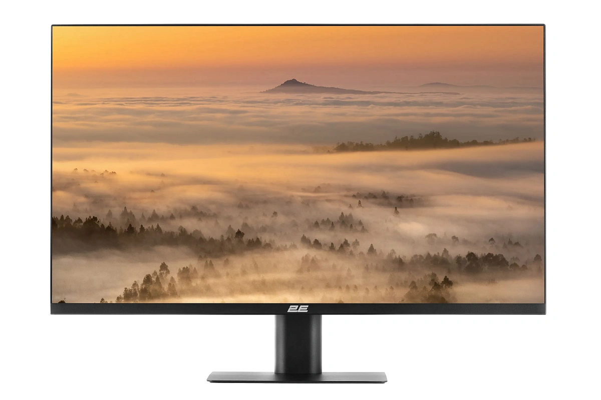 Монитор 27" 2E F2723B, Black, IPS, 1920x1080@75Hz, 230кд/м2, 1000:1, 5ms, VGA, HDMI