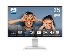 Монитор 24.5" MSI PRO MP253W IPS 1920x1080 100Hz 1ms 300cd/m 1000:1 1xD-Sub 1xHDMI 1xDP 2x3W Белый