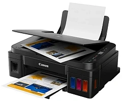 МФУ Canon PIXMA G2410, A4, print 4800x1200dpi, 8.8/5 ppm, scan 600x1200dpi, USB, Black
