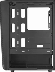 Корпус AeroCool Wave-G-BK-v2, Midi Tower, ATX, Black, 2x3.5"/2x2.5", USB, 2xUSB3.0