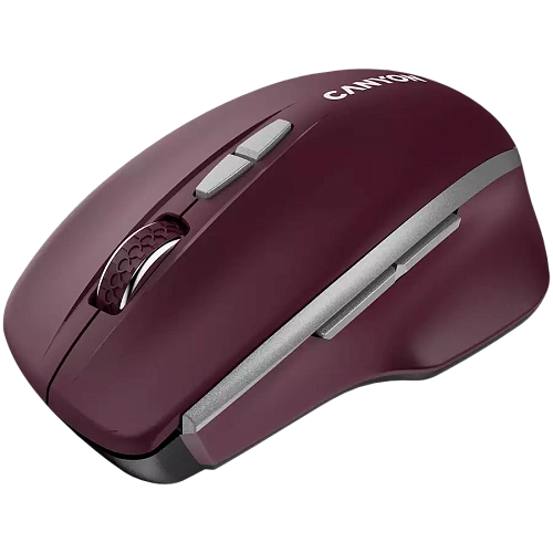 CANYON mouse MW-21 BlueLED 7buttons Wireless Burgundy Red