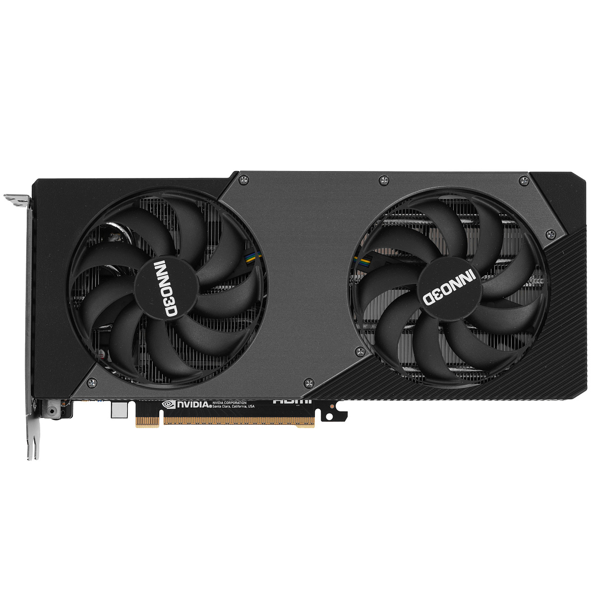GF RTX5060Ti, Inno3D Twin X2 OC, 2602MHz/28000MHz, 128bit, 8GB GDDR7, HDMI, 3xDP
