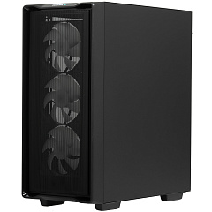 Корпус DeepCool CC560 Mesh V2, Midi Tower, ATX, Black, 2x3.5"/2x2.5", 2хUSB3.0, ARGB
