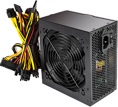 Блок питания PCCooler HW500-NP, 500W, Non Modular, 80+, Fan 120mm, HW500-NP