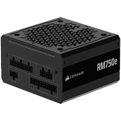 CORSAIR RM750e, 750 Watt, ATX 3.1, PCIe 5.1, Cybenetics GOLD Certified, Fully Modular
