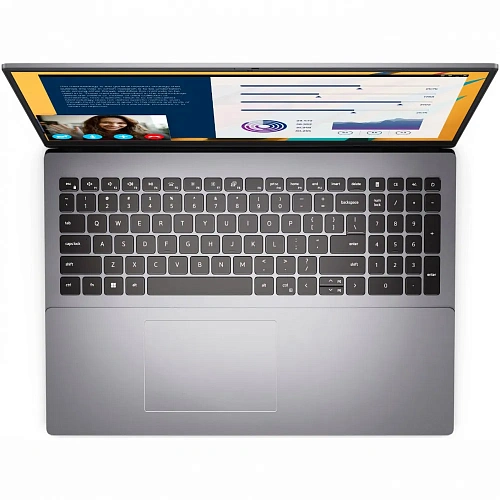 Ноутбук Dell Vostro 5620, Core i5-1240P/16"WUXGA/8GB/512GB/Iris Xe Graphics/LAN/W11Pro