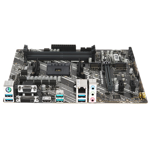 Материнская плата ASUS PRIME B550M-K  AM4 4xDDR4 4xSATA3 RAID 2xM.2 DVI-D D-Sub HDMI mATX