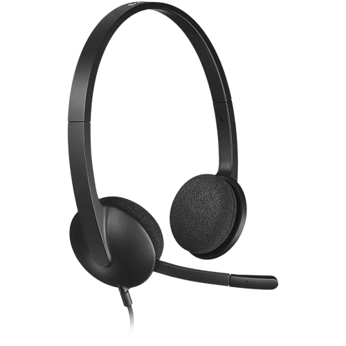 Гарнитура Logitech H340 (USB, кабель 1.8м) (M/N: A-00044)