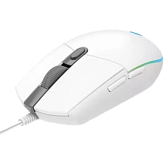 Мышь Logitech G102 LightSync, White, Wired, Gaming, Optical, 8000dpi, RGB backlight, USB
