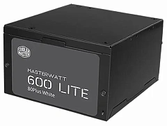 Блок питания CoolerMaster MWE 600 White V2 600W Non Modular, 80 PLUS Standard 230V EU Certified MPE-6001-ACABW-EU