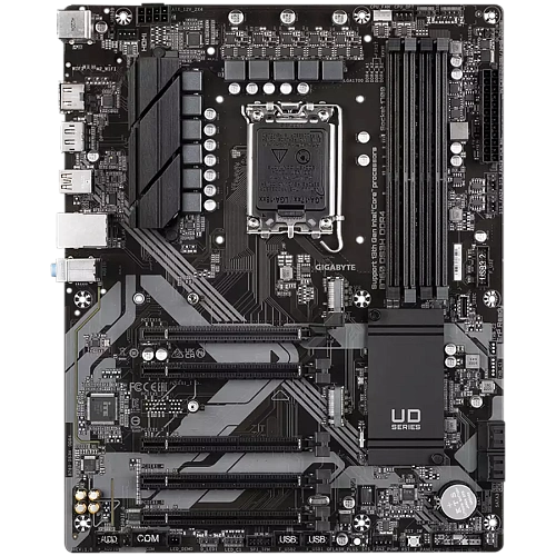 GIGABYTE MB LGA1700, B760, 4xDDR4, DP + HDMI, 5xPCIe x16 4.0, 2xM.2, 4xSATA, GbE LAN, ATX