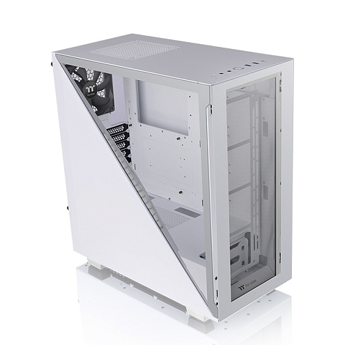 Корпус Thermaltake Divider 300 TG Snow, Midi Tower, ATX, White, 2x5.25/2x3.5"/5x2.5", 2xUSB3.0,USB-C
