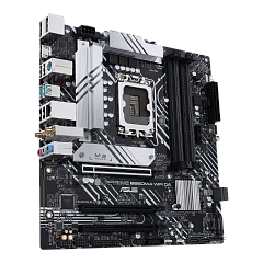 Матплата Asus Prime B660M-A WiFi D4, iB660, S1700,mATX,4DDR-4,3xPCI-Ex16,4SATA,2xM.2,2xHDMI,DP,16USB