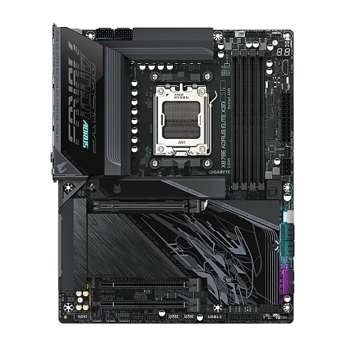 Матплата Gigabyte X870E Aorus Elite X3D, AM5, ATX, 4DDR-5, 3xPCI-Ex16, 4SATA, 4xM.2, 2хHDMI,DP,20USB