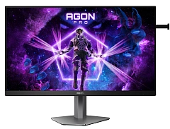 Монитор Профессиональный Игровой со сверхвысокой частотой 540Гц 24.1" AOC AGON AG246FK TN 1920x1080 540Hz 0,3ms 400cd/m2 1000:1 178/178 2xHDMI DP 4xUSB 3.2. Черный