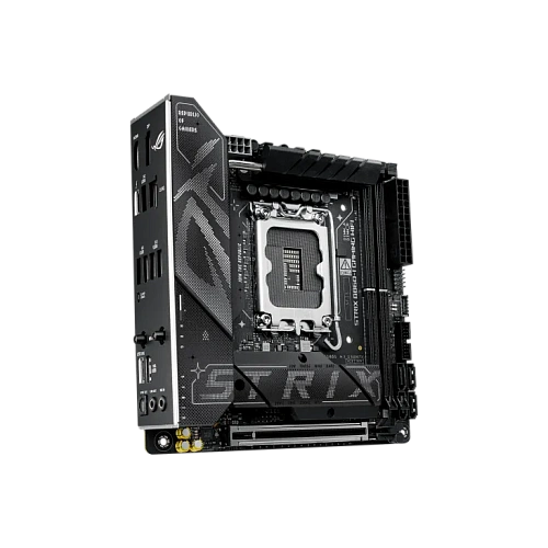 Материнская плата ASUS ROG STRIX B860-I GAMING WIFI, LGA1851 B860 2xDDR5 4xSATA 2xM.2 HDMI DP USB-C mITX
