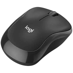Мышь беспроводная Logitech M240 Silent Graphite Bluetooth (черная, оптическая, 400-4000dpi, бесшумная)