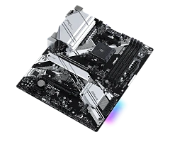 Матплата ASRock B550 Pro4, AM4, ATX, 4DDR-4, 2xPCI-Ex16, 6SATA, 2xM.2, VGA, HDMI, 12USB