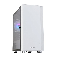 Корпус PCCooler LM300 ARGB WH mATX/ITX 2x3.5", 3x2.5", USB3.0, 2xUSB2.0, 1xFAN ARGB included (1x сзади ) White