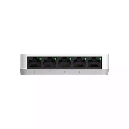 Switch 5 port D-Link DGS-1005A/F1A, 5х10/100/1000 Мбит/с Gigabit Ethernet