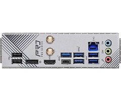Матплата ASRock B760 Pro RS/D4 WiFi, iB760, S1700, mATX, 4DDR-4,2xPCI-Ex16,4SATA,2xM.2,HDMI,DP,13USB
