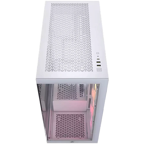 CORSAIR 3500X ARGB Mid-Tower PC Case - White