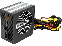 БП ATX 500W Chieftec Smart GPS-500A8, 20+4/24+4+8/24+4/24+8, 12cm, 1x6+2p PCI-E