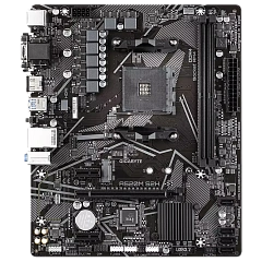 GIGABYTE MB AM4 A520 2 x DDR4 PCIe 3.0 1 x M.2 4 x SATA 1 x D-Sub port 1 x DVI-D port 1 x HDMI port Micro ATX
