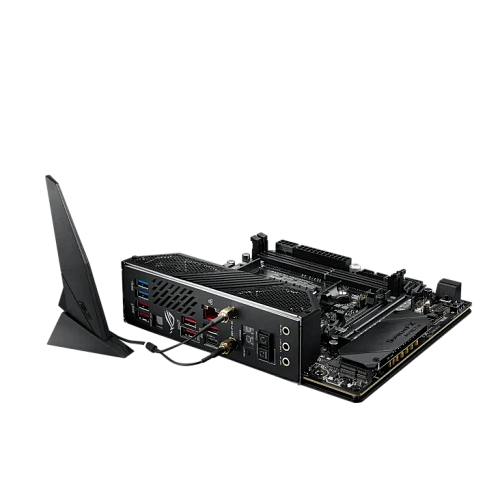Матплата Asus ROG Crosshair VIII Impact, AM4, mDTX, 2DDR-4, 1xPCI-Ex16, 4SATA, 2xM.2, 13USB