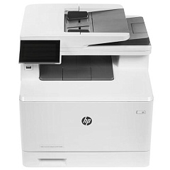 МФУ HP Color LaserJet Enterprise MFP M480f Printer/Scanner/Copier/Fax, A4, 600x600 dpi, 27(27)ppm, 2Gb, 800 Mhz, 2trays 50+250,ADF50, Duplex, USB/GigEth, Duty cycle - 55 000