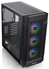 Корпус Thermaltake Versa T27 TG ARGB, Midi Tower, ATX, Black, 2x3.5"/2x2.5", 2xUSB