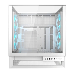 Корпус Cougar OmnyX, Midi Tower, ATX, White, 2x3.5"/2x2.5" HDD, 4xUSB3.0, 2xUSB-C