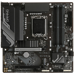 Матплата Gigabyte B760M Gaming X DDR4 Gen5, iB760,S1700,mATX,4DDR-5,2xPCI-Ex16,4SATA,2xM.2,HDMI,DP,6