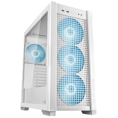 Корпус ASUS TUF GAMING GT302 TG ARGB WHITE EATX/ATX/mATX/mITX 90DC00I3-B19000