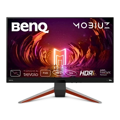 Монитор LCD 27'' EX270M BENQ 16:9 1920x1080(FHD) IPS, nonGLARE, 400cd/m2, H178°/V178°, 1000:1, 12M:1, 16.7M, 1ms, HDMI, DP, USB-C, USB-B, HDCP
