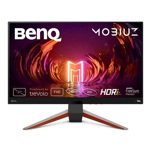 Монитор LCD 27'' EX270M BENQ 16:9 1920x1080(FHD) IPS, nonGLARE, 400cd/m2, H178°/V178°, 1000:1, 12M:1, 16.7M, 1ms, HDMI, DP, USB-C, USB-B, HDCP
