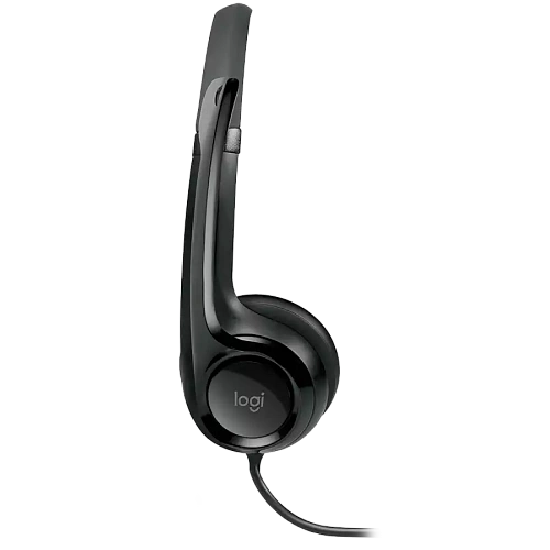 Гарнитура Logitech H390 (USB, элементы управления на кабеле, кабель 2.33м) (M/N: A00146)